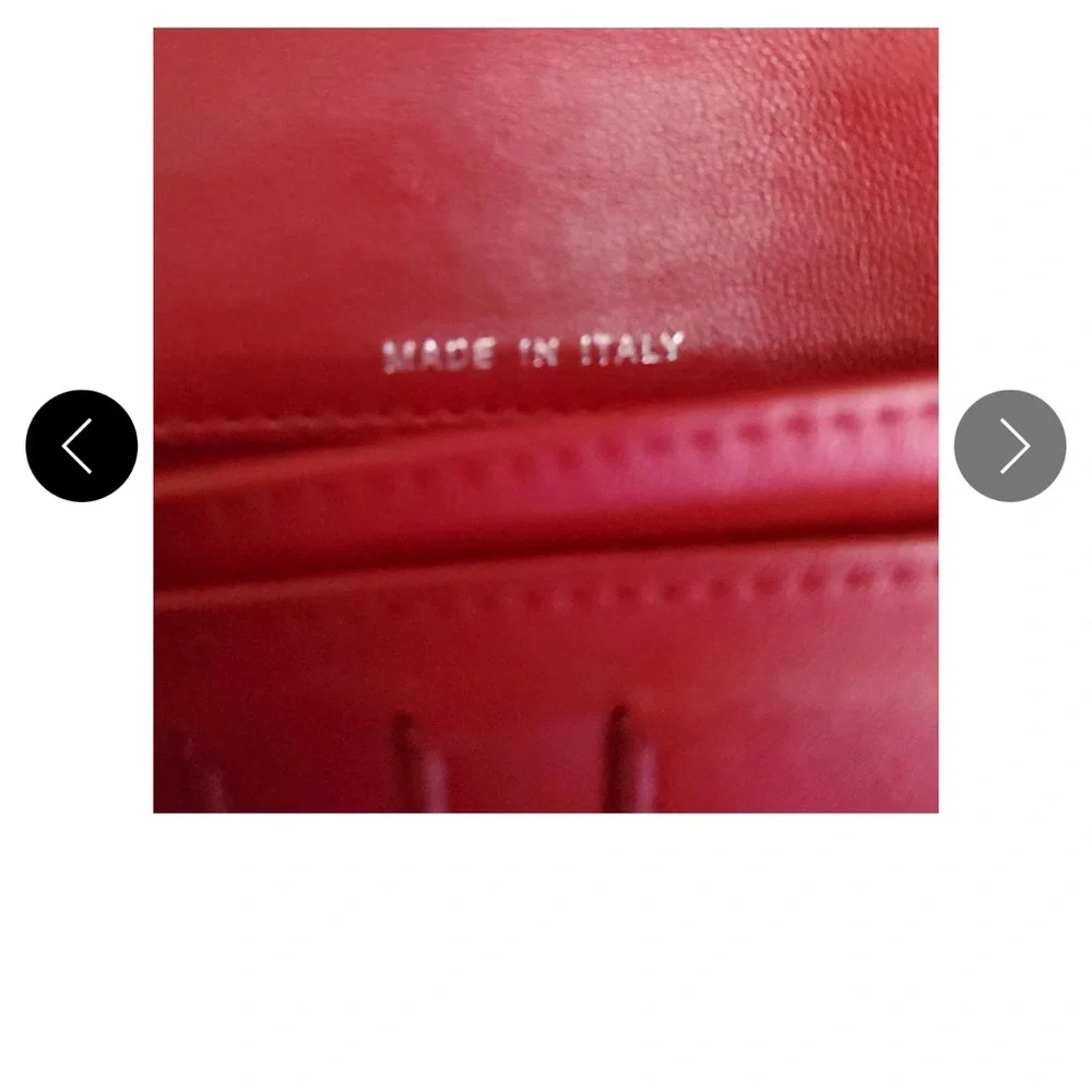 Authentic Pre-loved Lambskin Camellia CC Long Wallet - Picture 3 of 11